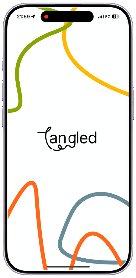 Tangled start screen